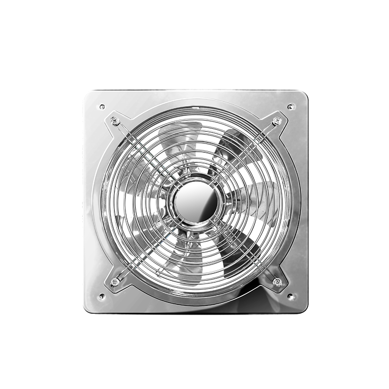 Rozsdamentes acél, nagy teljesítményű konyhai motorháztető kipufogóventilátor, kipufogóventilátor