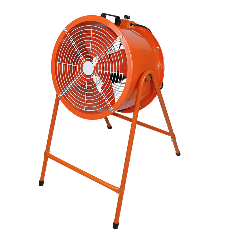 Állítható sebességű nagy sebességű tengelyirányú áramlás ventilátor, konzol mobil ipari nagy teljesítményű kipufogóventilátor