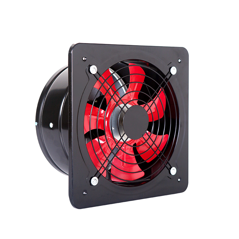 Első és hátsó kerek szellőztető ventilátor, alacsony decibel kipufogóventilátor, konyhai nagy teljesítményű szellőztető ventilátor