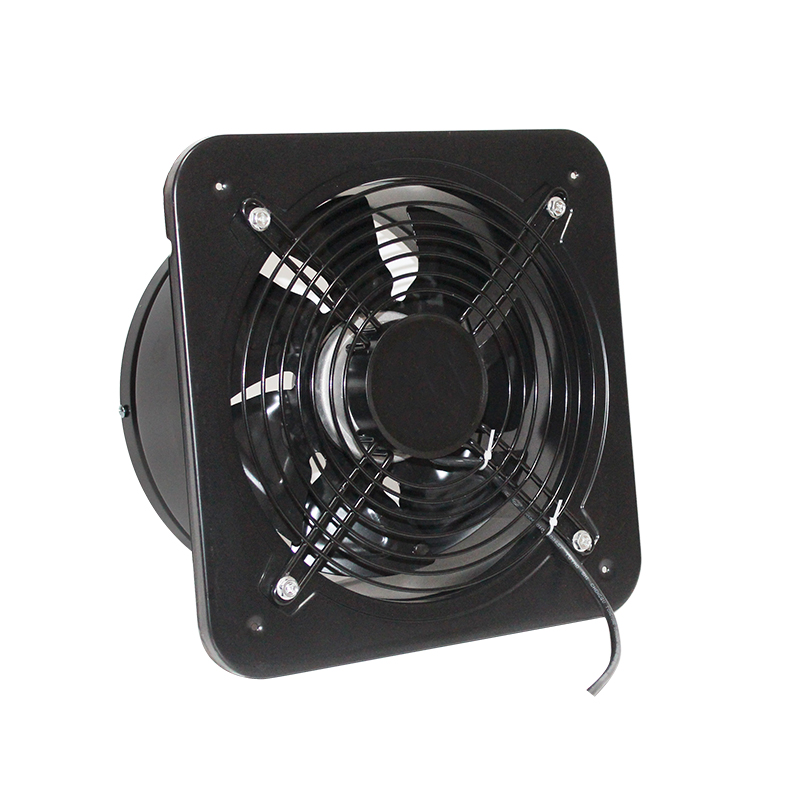 Erőteljes háztartási falra szerelt ablak típusú külső rotor szellőztető ventilátor/axiális áramlás ventilátor